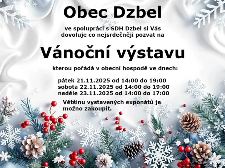 Vánoční výstava Dzbel
