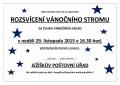Rozsvícení vánočního stromu 2015