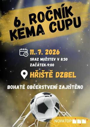 6. ročník vzpomínkového turnaje v malé kopané Kema Cup.